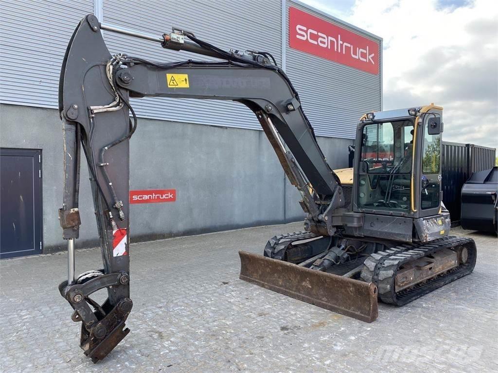 Volvo ECR88 Ekskavatori uz riteņiem