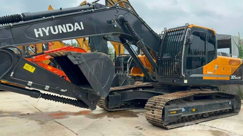 Hyundai R305LC-9T Kāpurķēžu ekskavatori