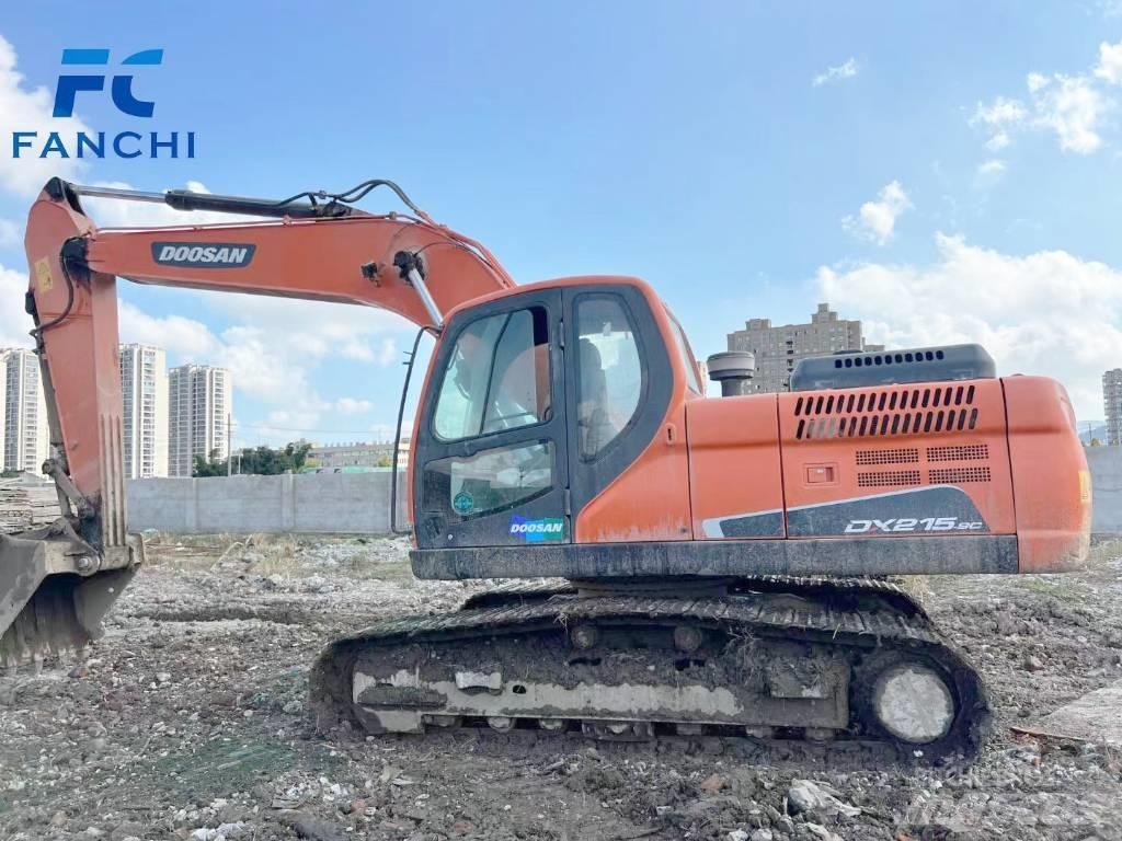 Doosan DX 215LC Kāpurķēžu ekskavatori