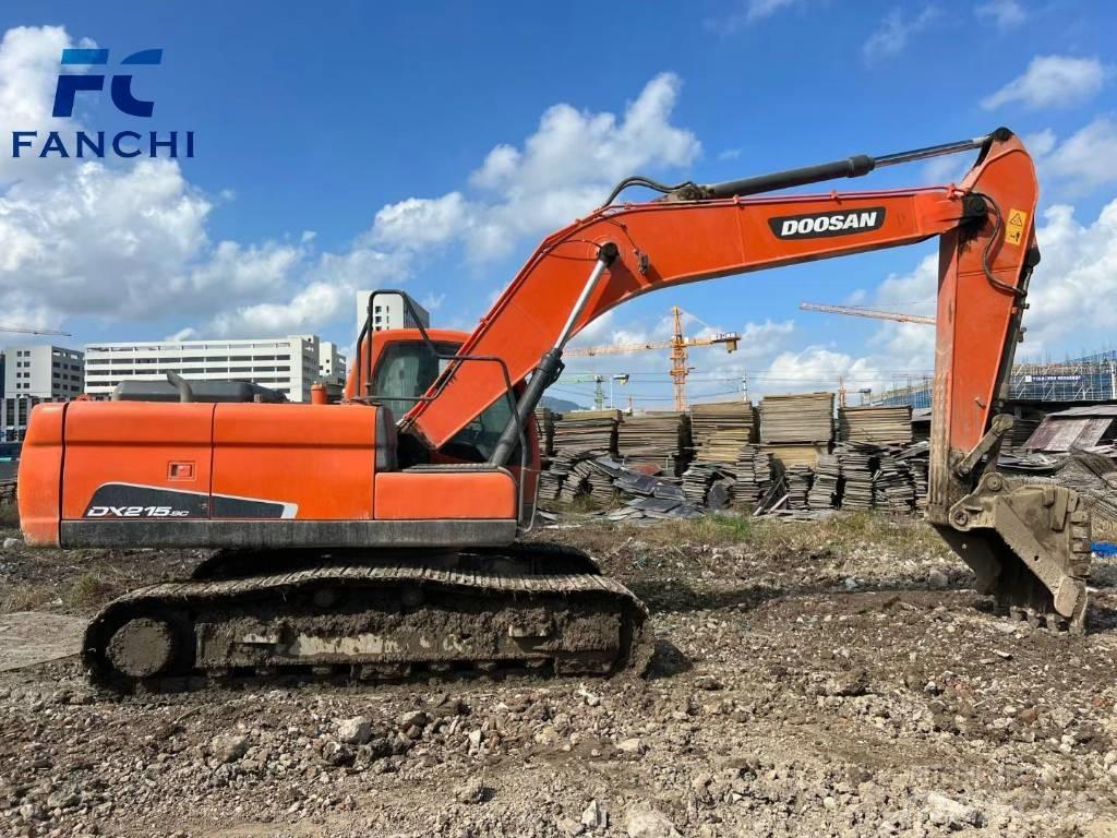 Doosan DX 215LC Kāpurķēžu ekskavatori