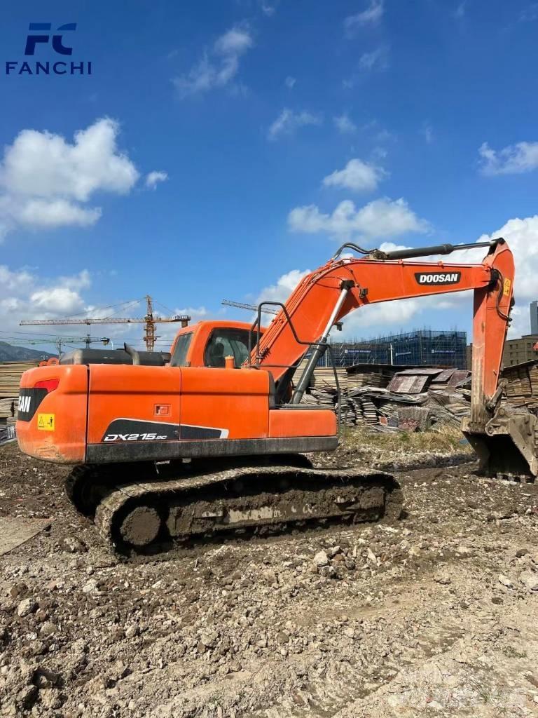 Doosan DX 215LC Kāpurķēžu ekskavatori