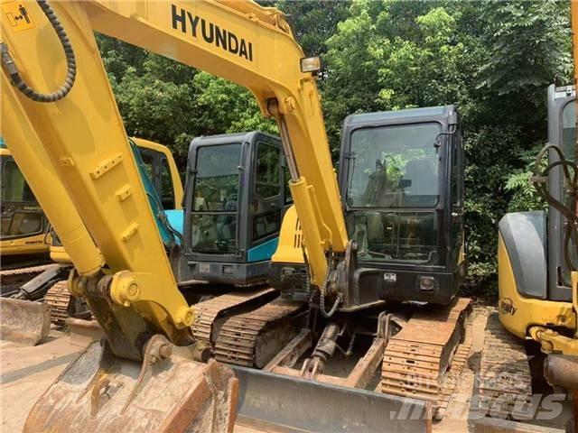 Hyundai R80-7 Kāpurķēžu ekskavatori