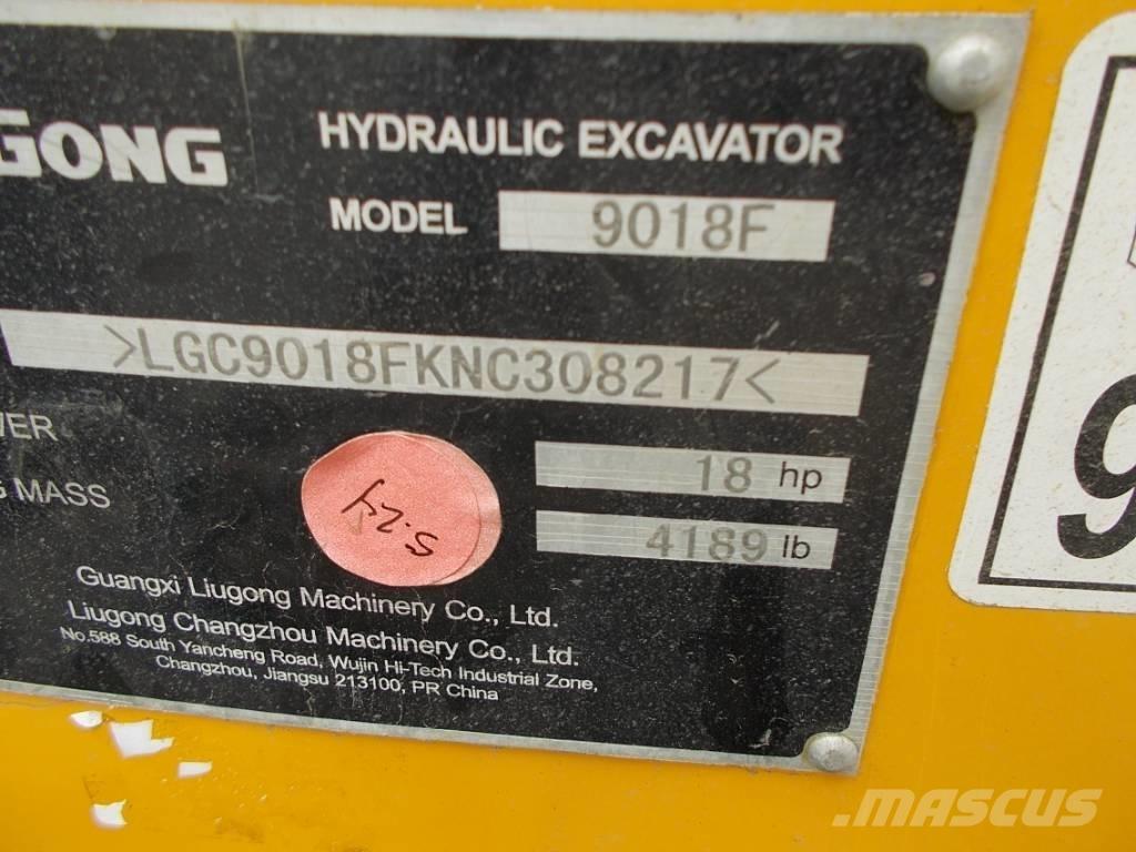 LiuGong 9018 F Mini ekskavatori < 7 t