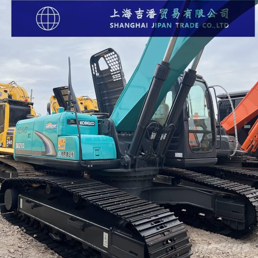 Kobelco SK 210 Kāpurķēžu ekskavatori