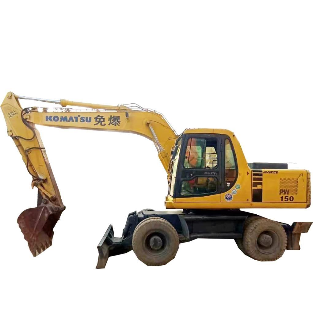 Komatsu PC150W-6 Ekskavatori uz riteņiem