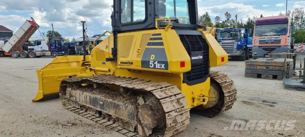 Komatsu D 51 EX-22 Kāpurķēžu buldozeri
