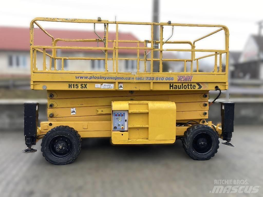 Haulotte H 15 SX Šķerveida pacēlāji