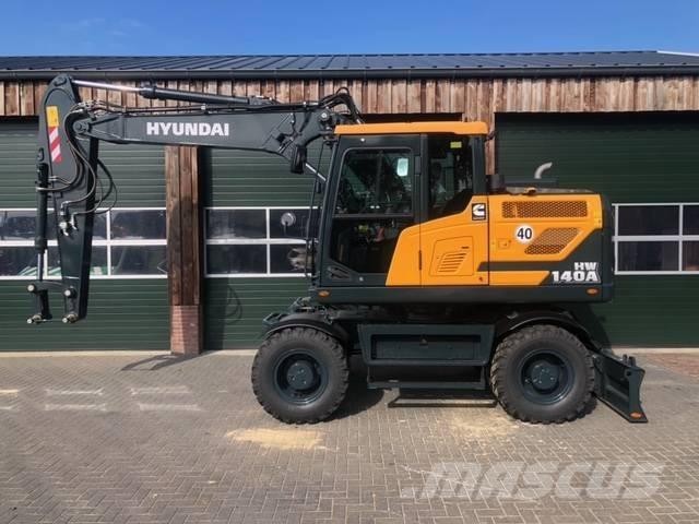 Hyundai HW 140 A Ekskavatori uz riteņiem