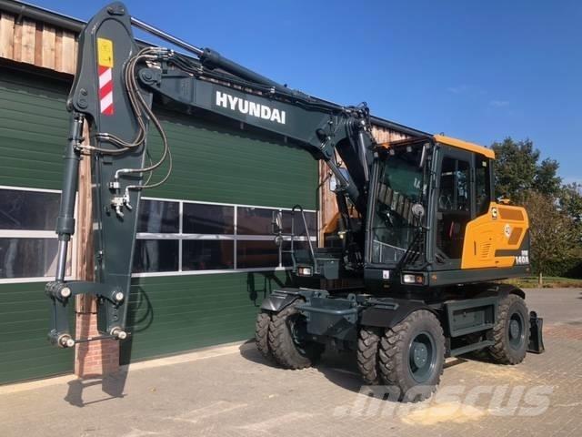 Hyundai HW 140 A Ekskavatori uz riteņiem