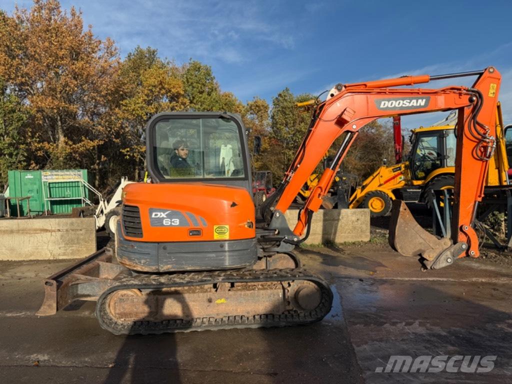 Doosan DX 63-3 Mini ekskavatori < 7 t