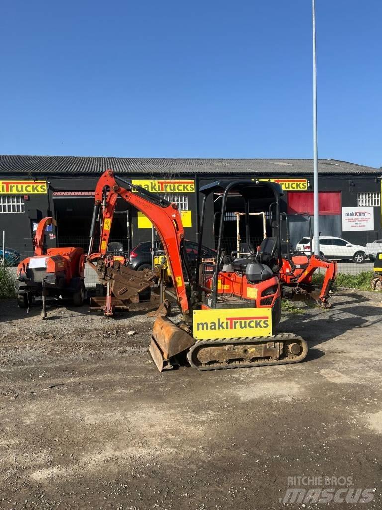 Kubota U 17-3 Mini ekskavatori < 7 t
