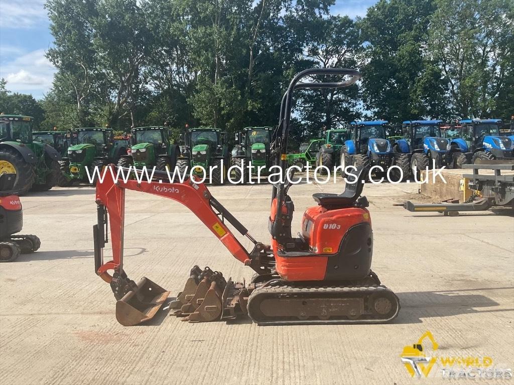 Kubota U 10-3 Mini ekskavatori < 7 t