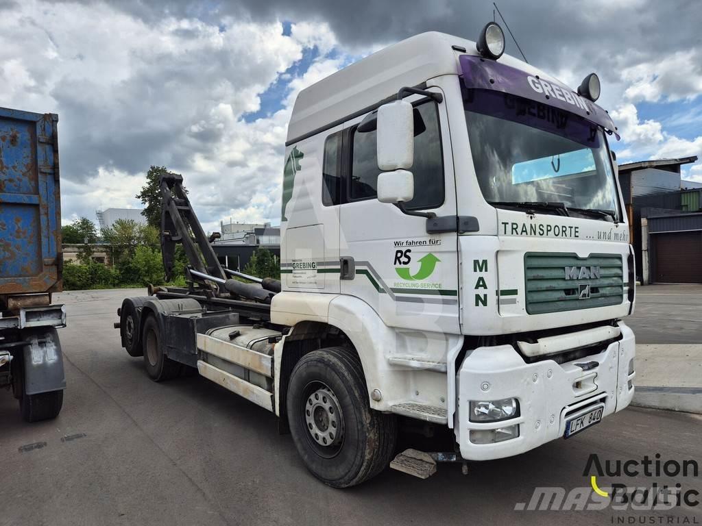 MAN TGA26.463 Treileri ar āķi