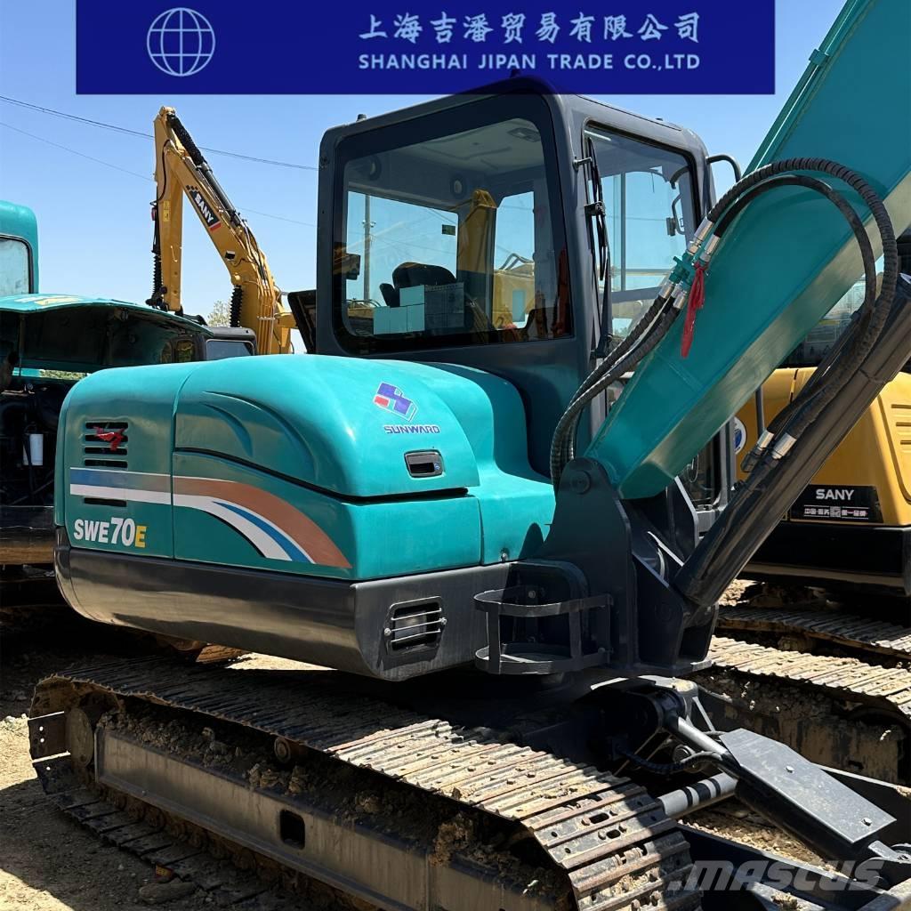 Sunward SWE 70 Kāpurķēžu ekskavatori