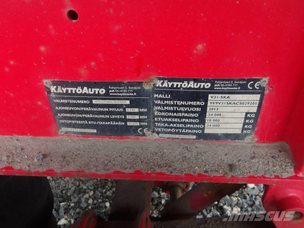  Käyttöauto V31 4 aks Pašizgāzējs