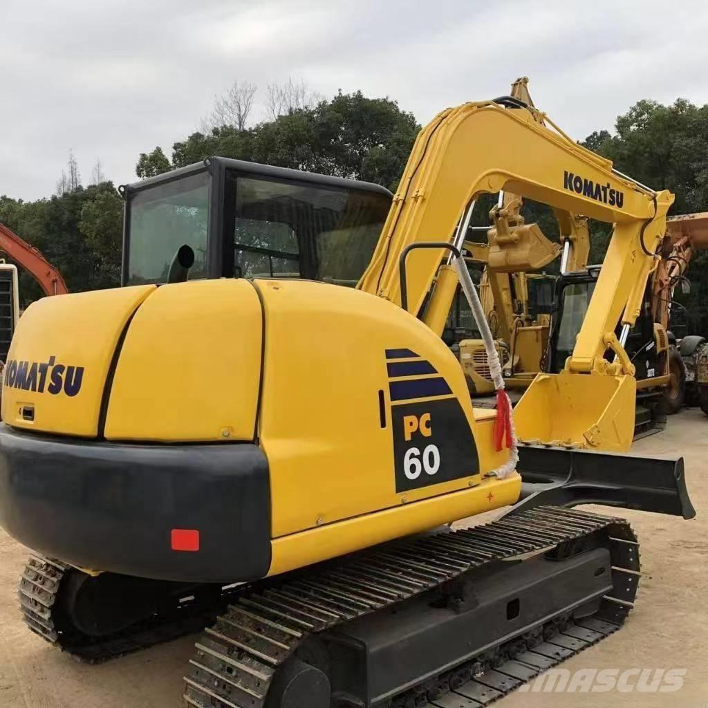 Komatsu PC 60 Kāpurķēžu ekskavatori