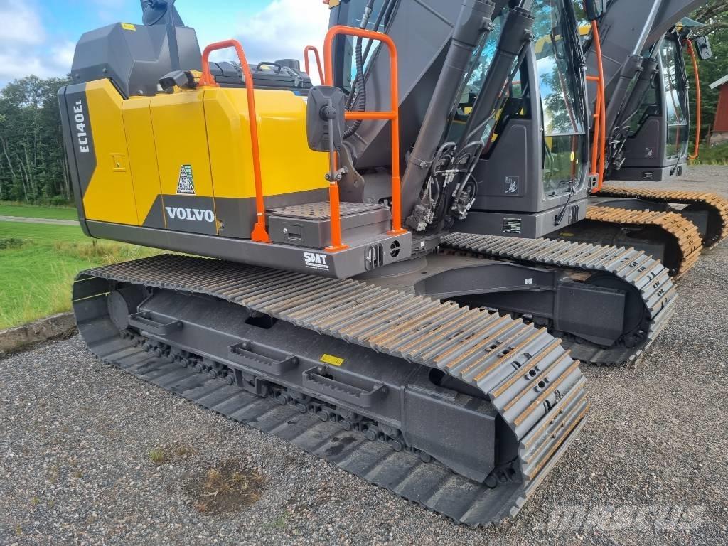 Volvo EC 140 EL Kāpurķēžu ekskavatori