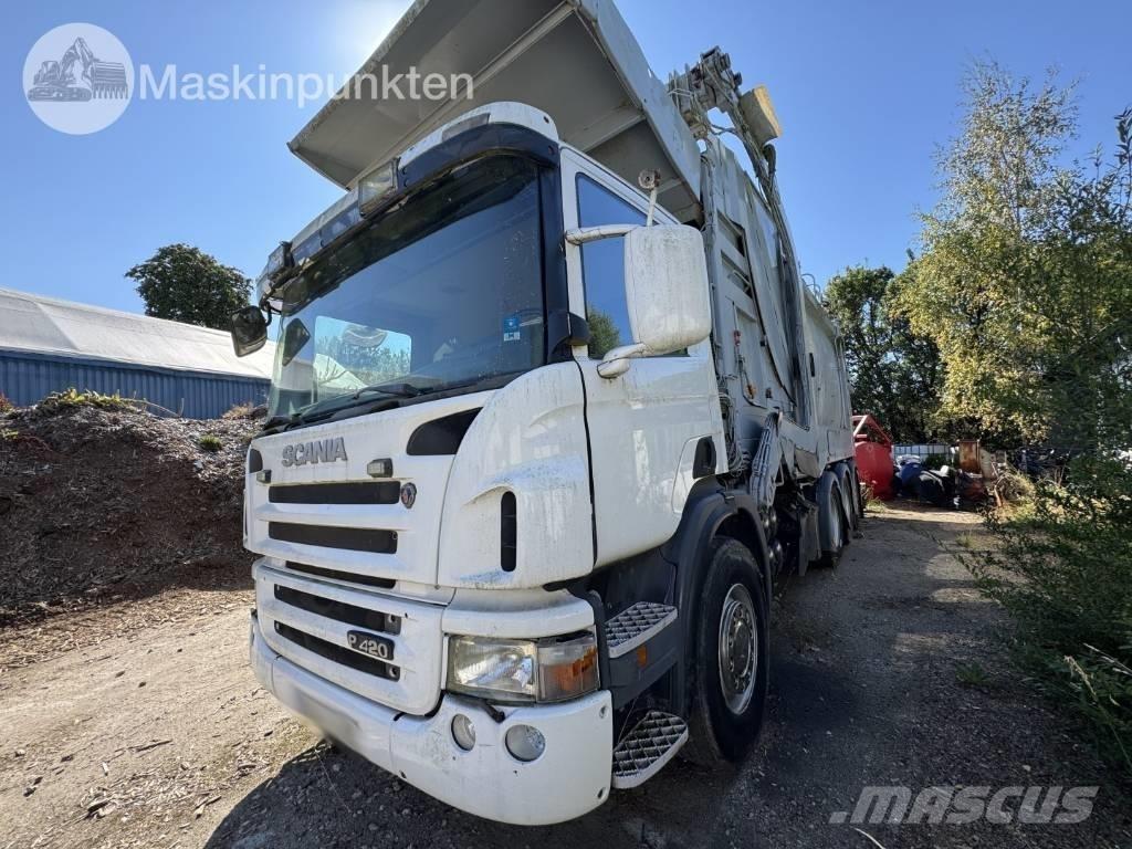 Scania P 420 GB Atkritumu izvešanas transports