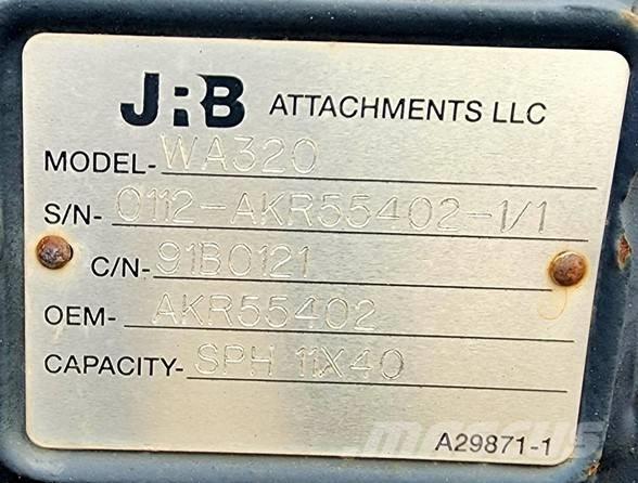 JRB WA 320 Citas sastāvdaļas