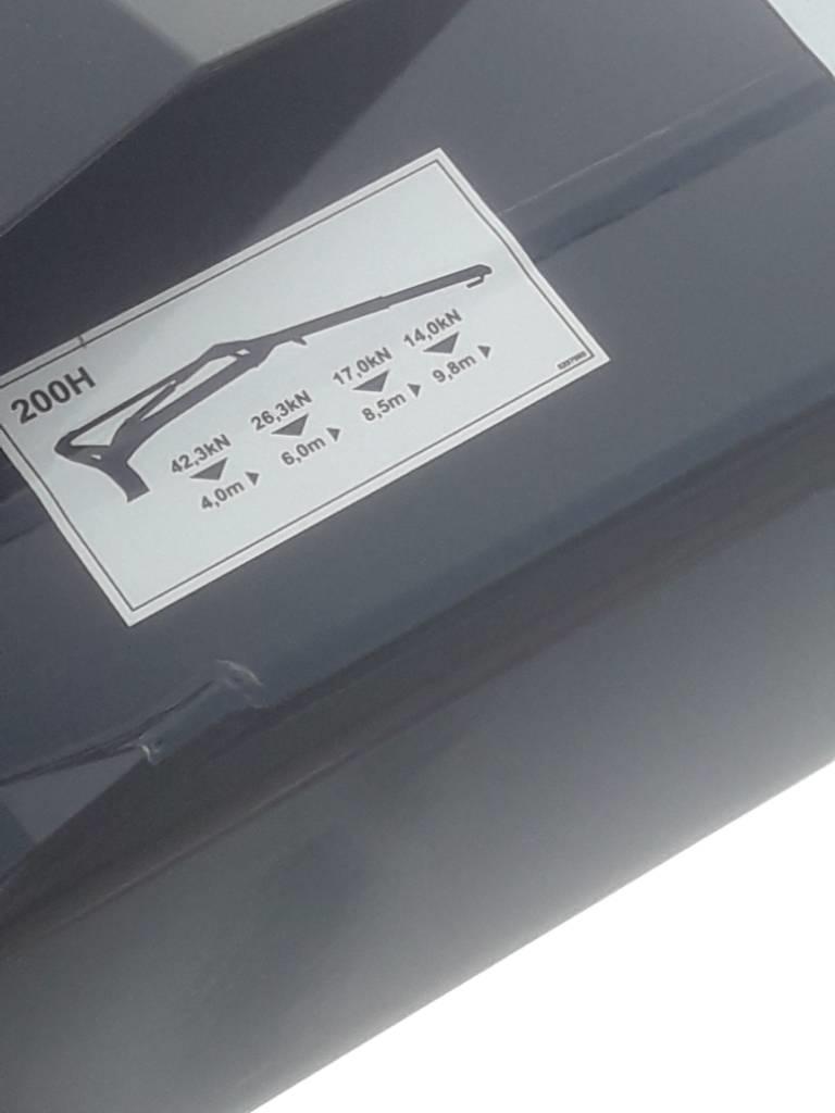 Komatsu 200H Mežizstrādes mašīnu krāni