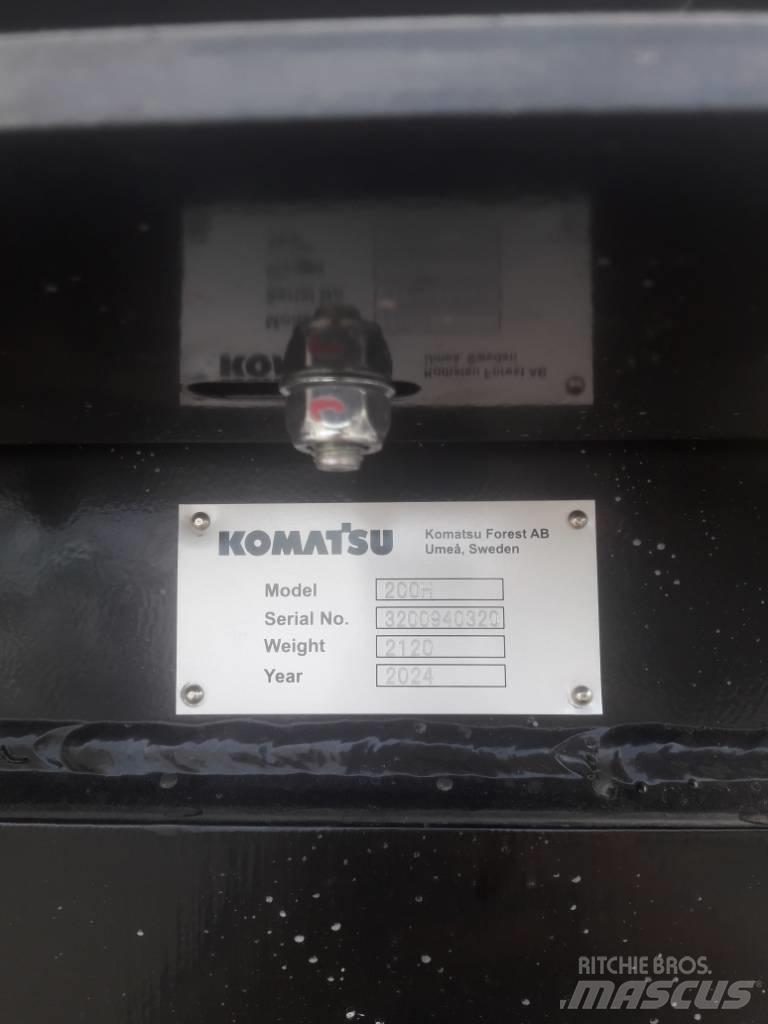 Komatsu 200H Mežizstrādes mašīnu krāni