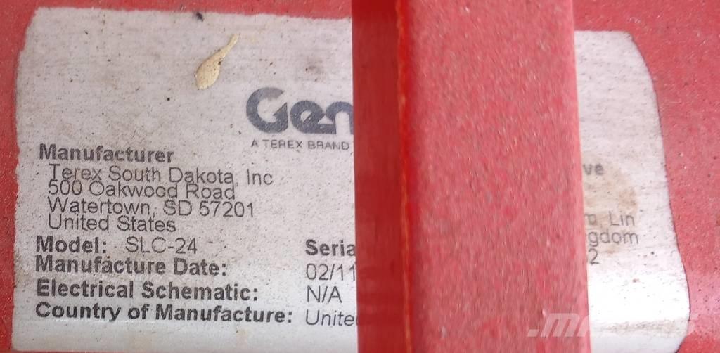 Genie SLC24 Pacēlāji, vinčas un materiālu lifti