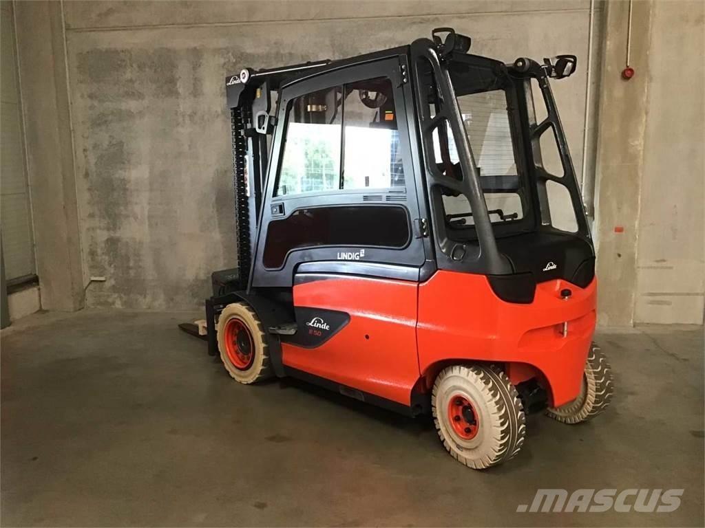 Linde E50HL Elektriskie iekrāvēji