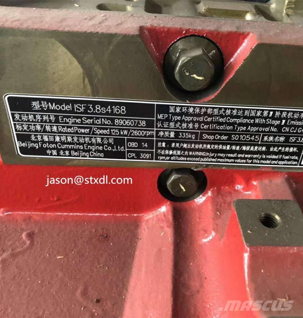 Cummins ISF3.8s4168 Dzinēji