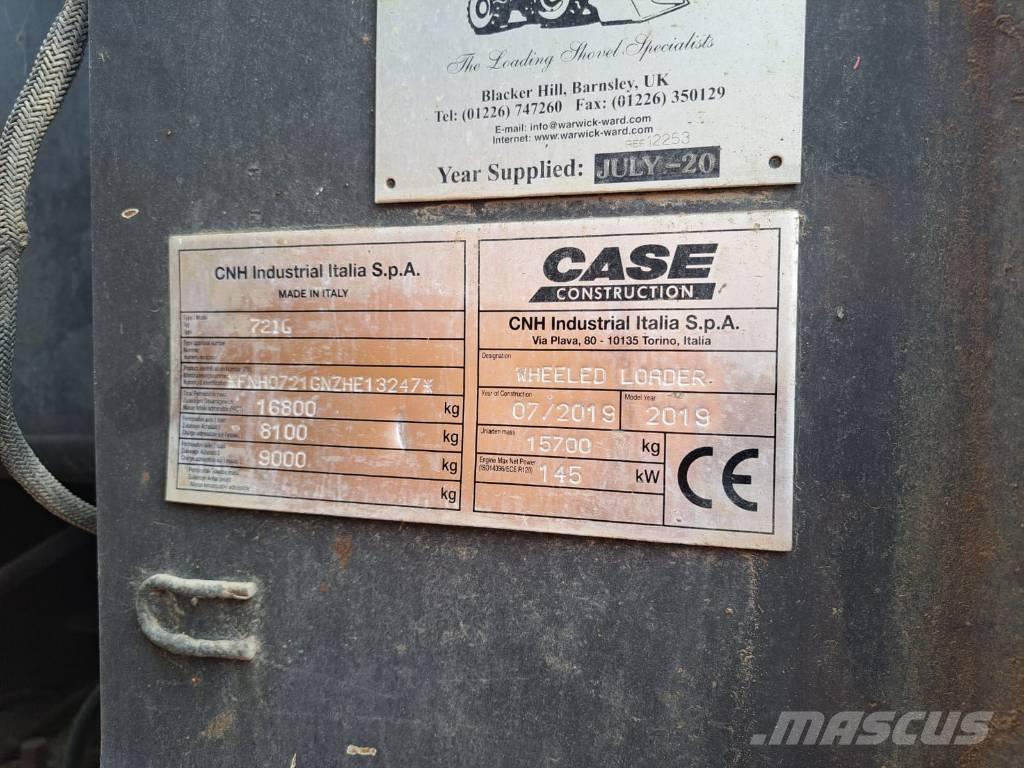 CASE 721 G Iekrāvēji uz riteņiem