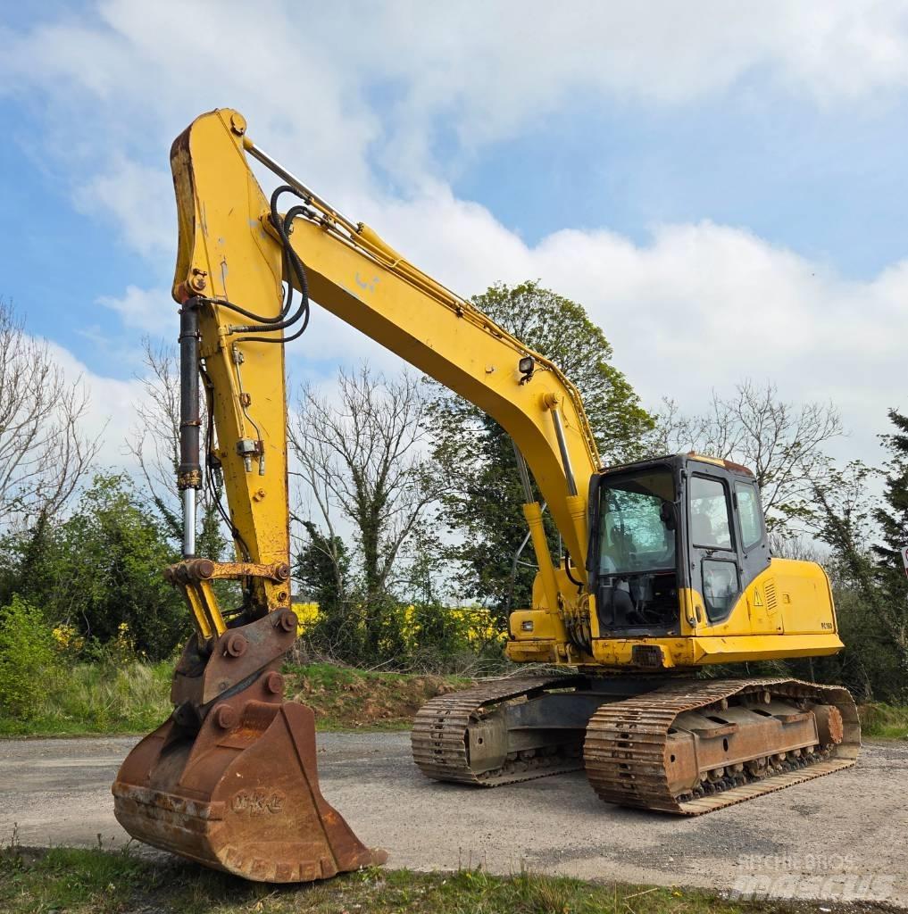 Komatsu PC 160 LC-7 Kāpurķēžu ekskavatori