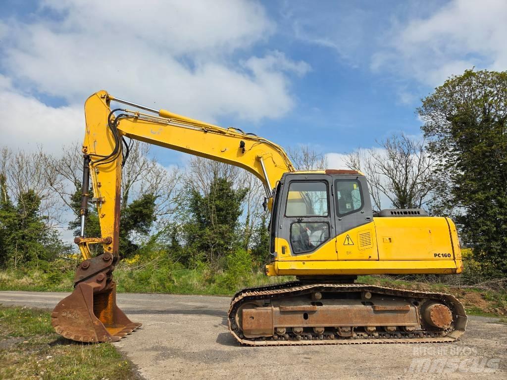 Komatsu PC 160 LC-7 Kāpurķēžu ekskavatori
