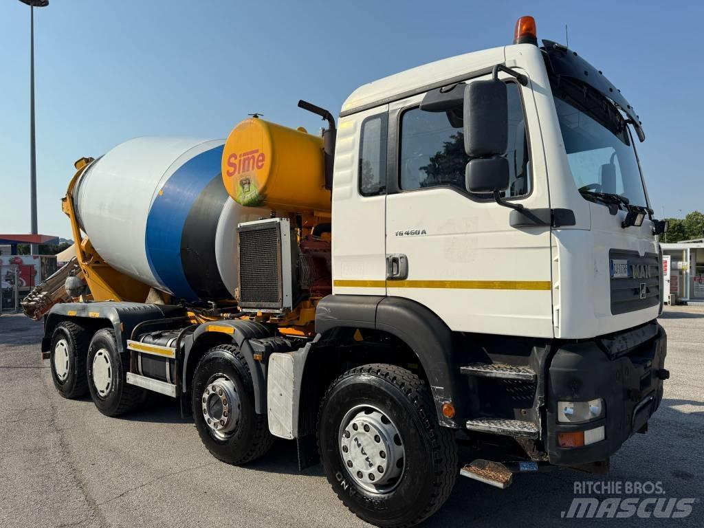 MAN TG 460A Betona/javas maisītāji