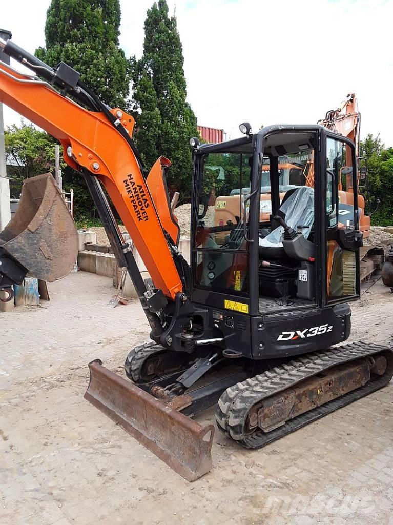 Doosan DX 35 Z Mini ekskavatori < 7 t