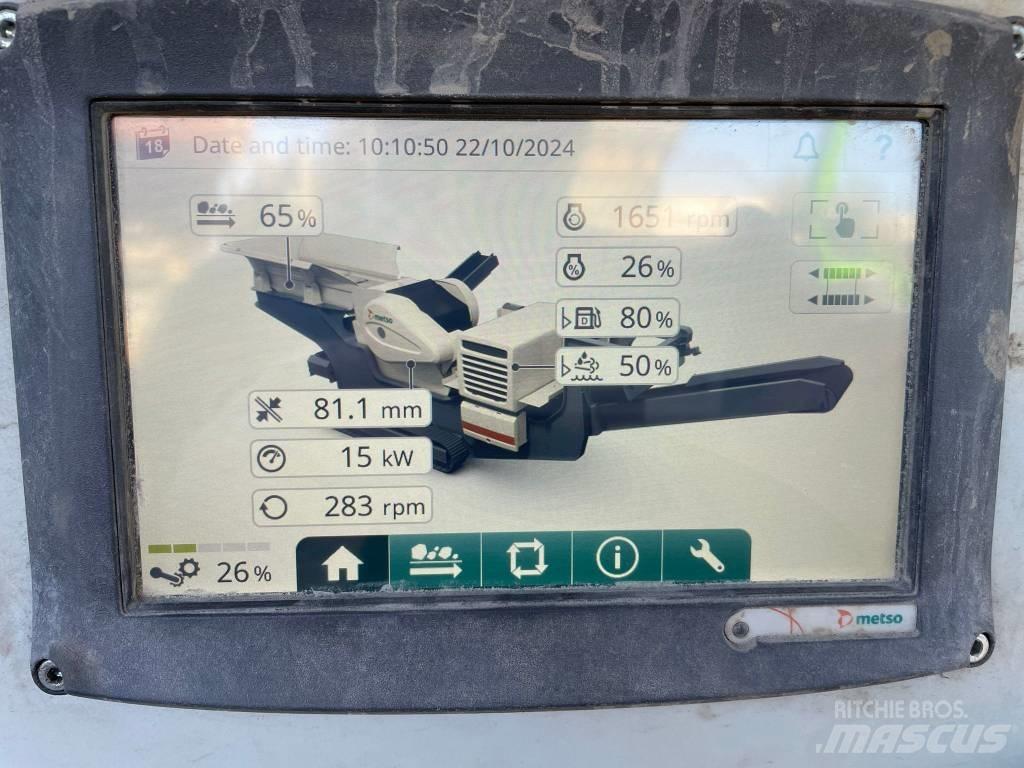 Metso LT106 Mobilie drupinātāji