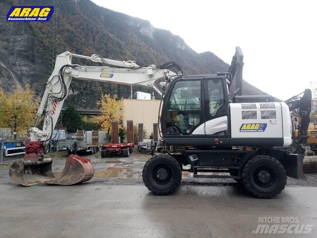 Hitachi ZX 140 W-6 Ekskavatori uz riteņiem