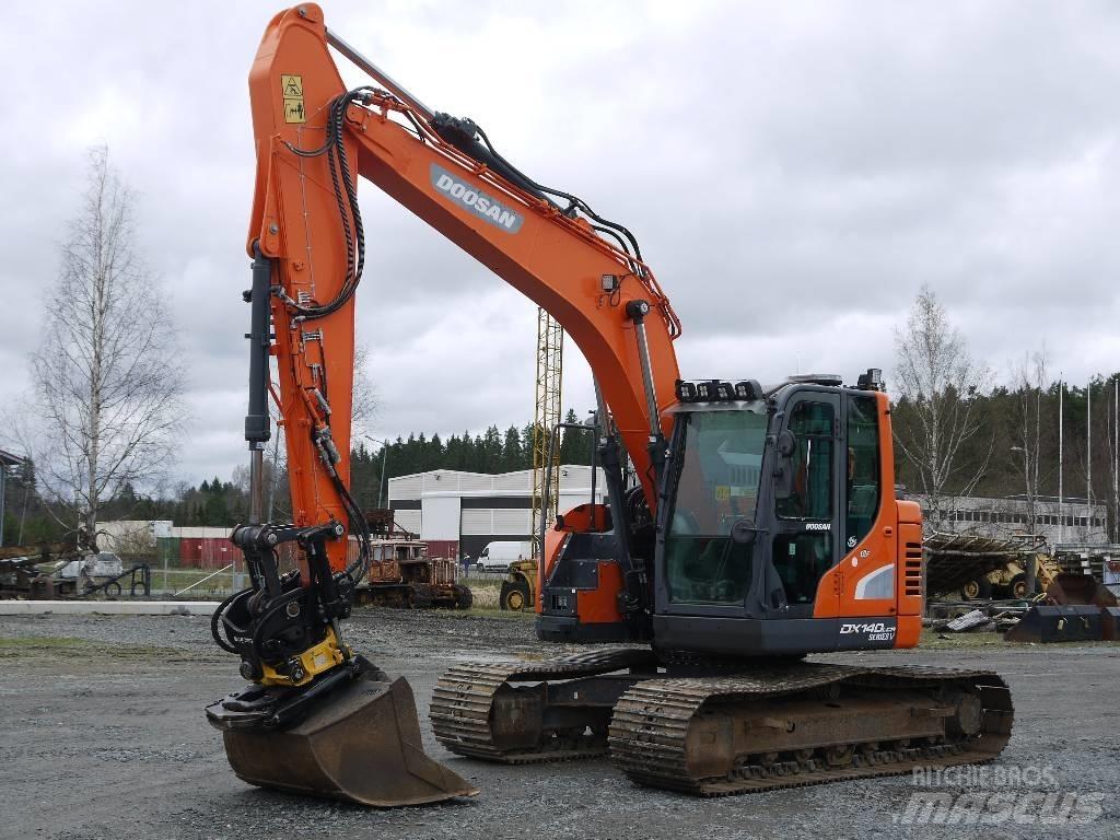 Doosan DX 140 LCR-5 Kāpurķēžu ekskavatori