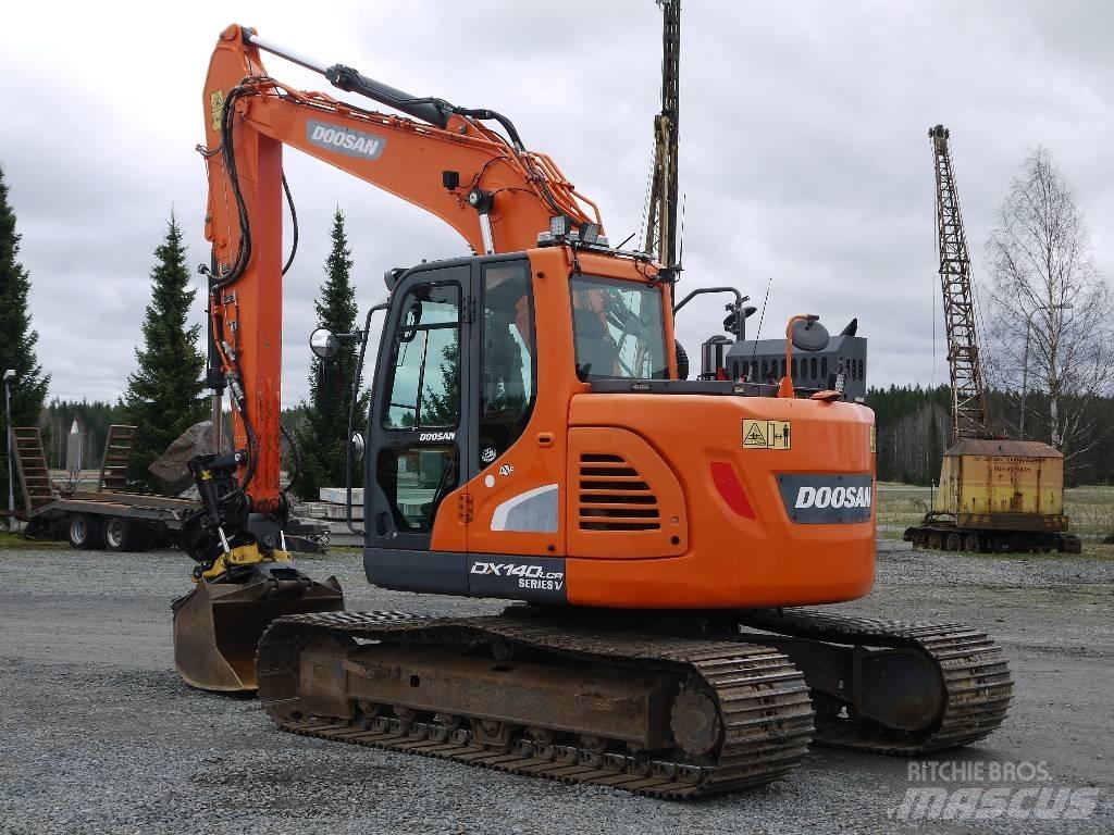 Doosan DX 140 LCR-5 Kāpurķēžu ekskavatori