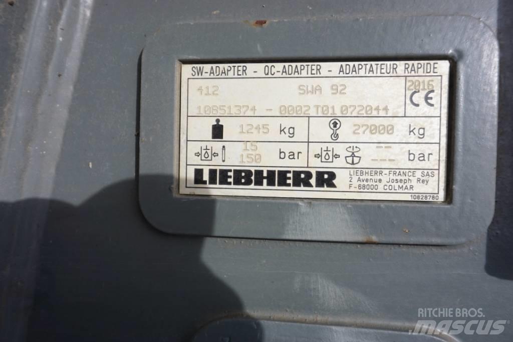 Liebherr SW 92 Ātrie savienotāji