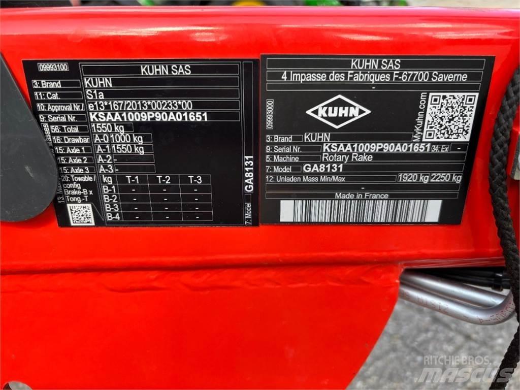 Kuhn GA 8131 Vālotāji