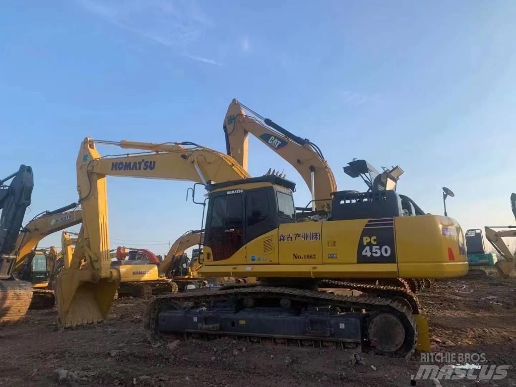 Komatsu pc450 Kāpurķēžu ekskavatori