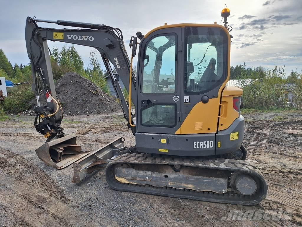Volvo ECR 58 D Mini ekskavatori < 7 t