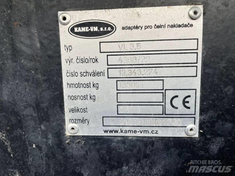  Kame - VM VL 3.5 Frontālo iekrāvēju papildaprīkojums