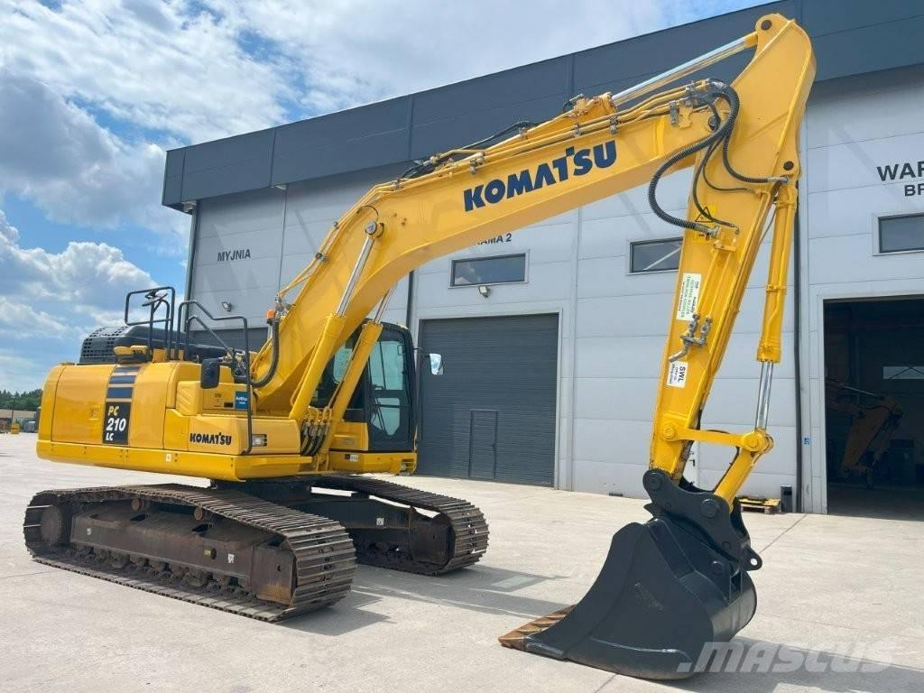 Komatsu PC 210 LC-11 Kāpurķēžu ekskavatori