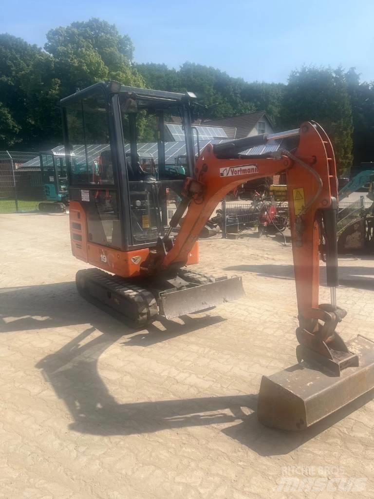Hitachi ZX 19 Mini ekskavatori < 7 t