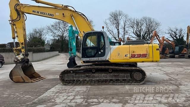 New Holland E335 Kāpurķēžu ekskavatori