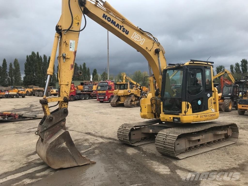 Komatsu PC 138 US-8 Kāpurķēžu ekskavatori