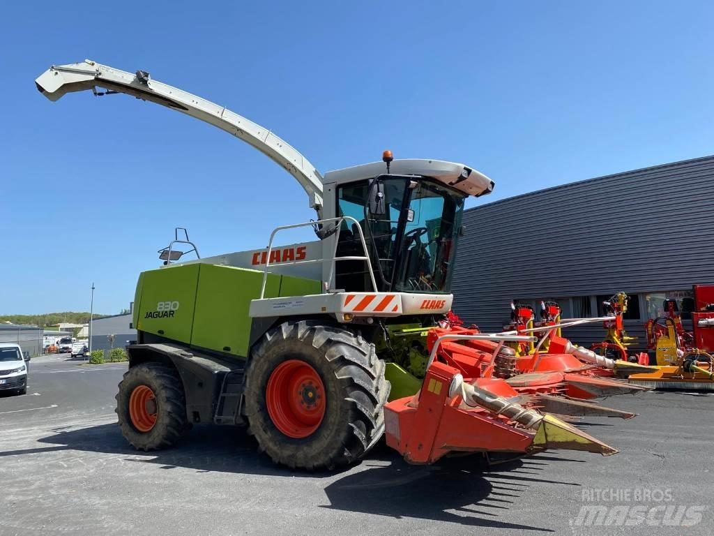 CLAAS JAGUAR 830 Zāles smalcinātāji