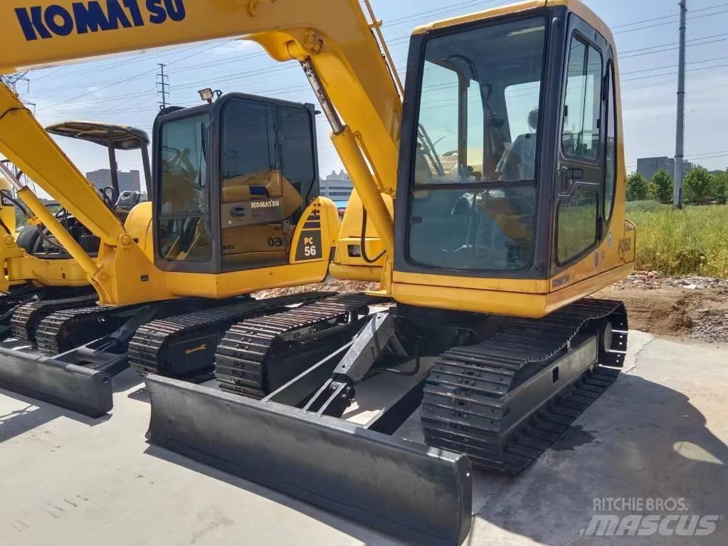 Komatsu PC 60 Kāpurķēžu ekskavatori