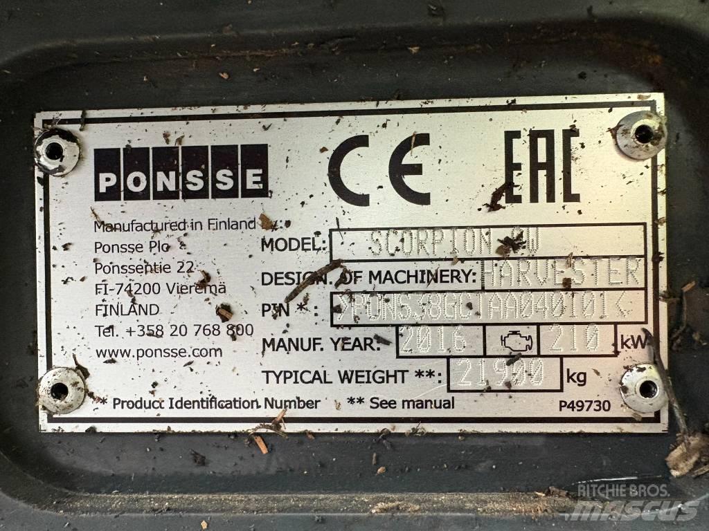 Ponsse Scorpion Harvesteri