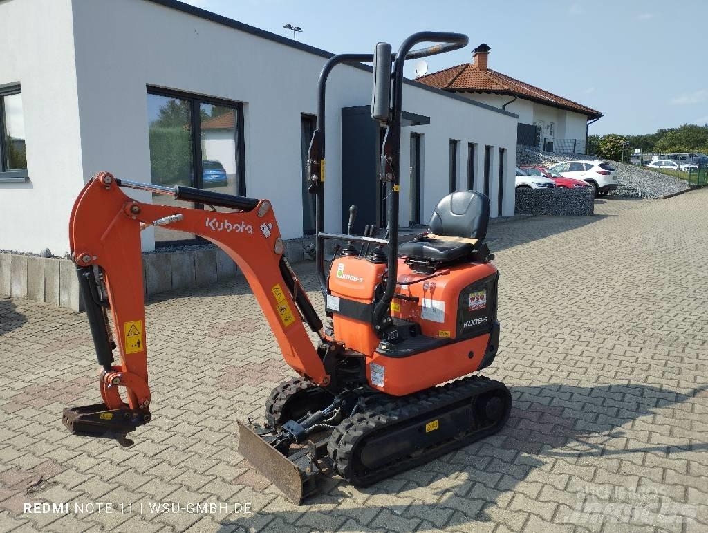 Kubota K008-5 Mini ekskavatori < 7 t